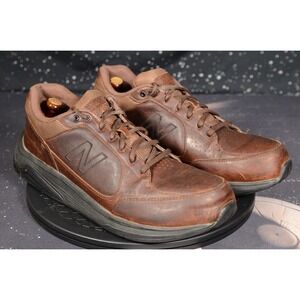 New Balance 928 Shoes Mens Sz 12 B Brown Leather Walking Sneakers Casual MW928BR